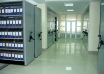 Giá lưu trữ hồ sơ di động  sản xuất & lắp đặt tại Văn phòng tỉnh ủy Sơn La